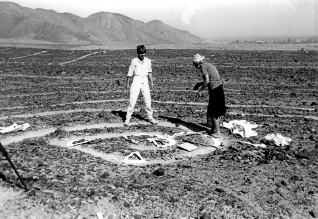 Nazca - die Vermessung einer Spirale mit Maria Reiche